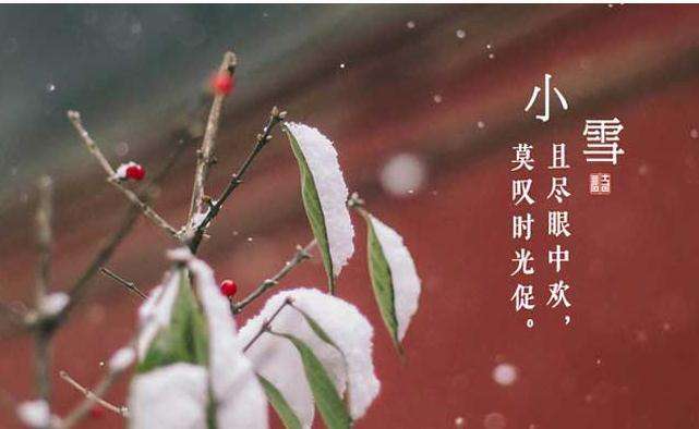 今日小雪 | 節(jié)氣養(yǎng)生注意“外防濕冷、內(nèi)防燥熱”